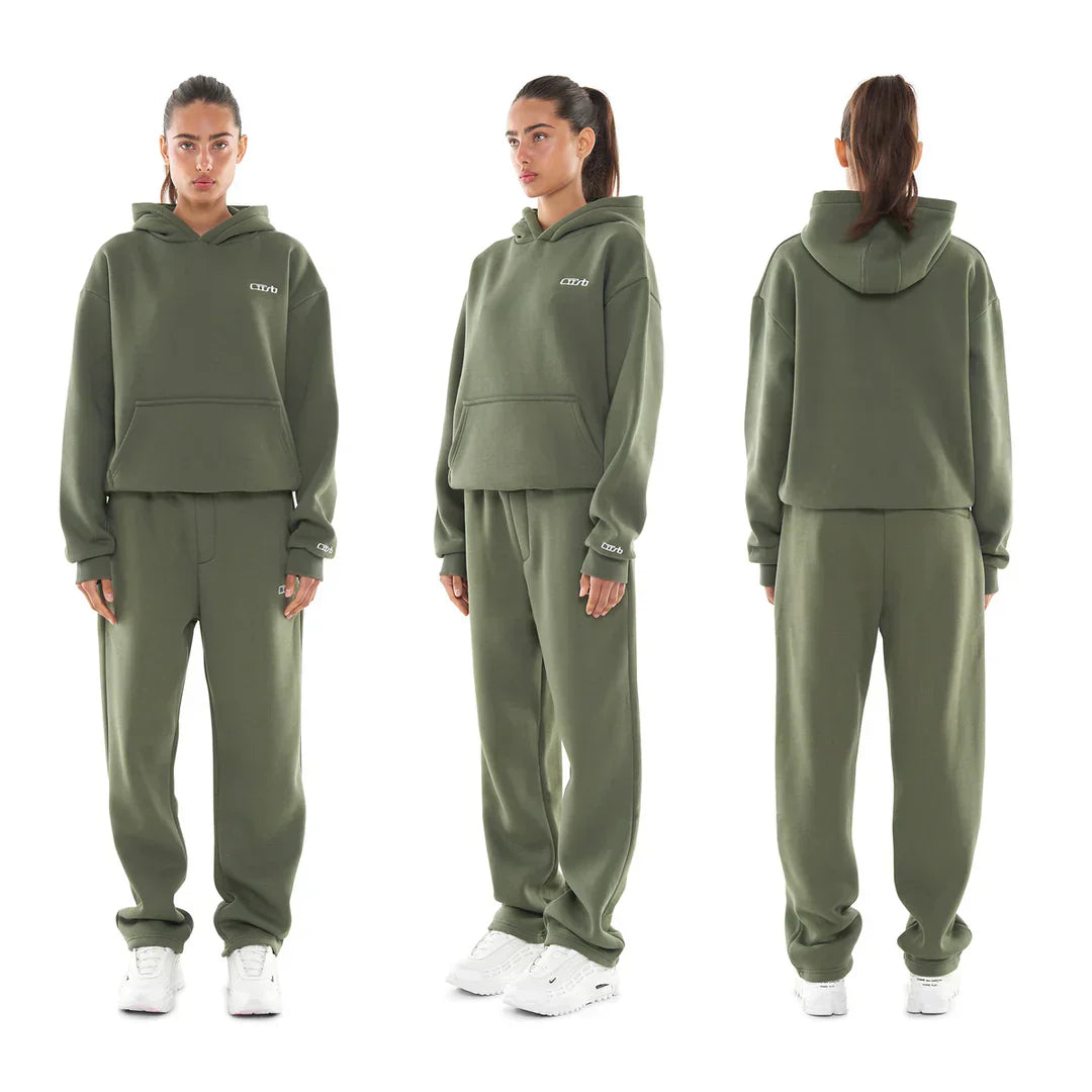 HOODIE BRONZE GREEN