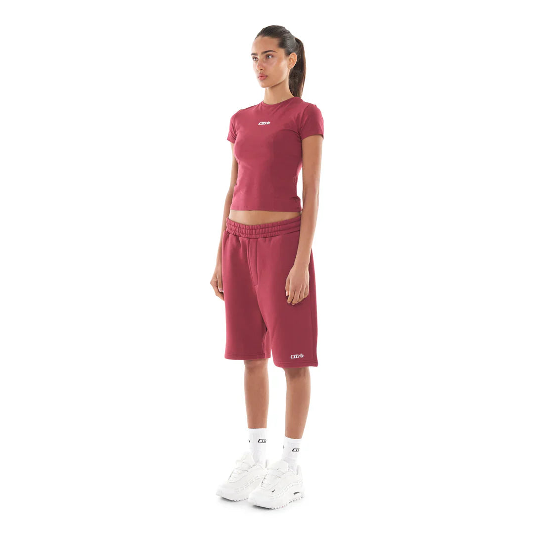 SHORTS RICH RED